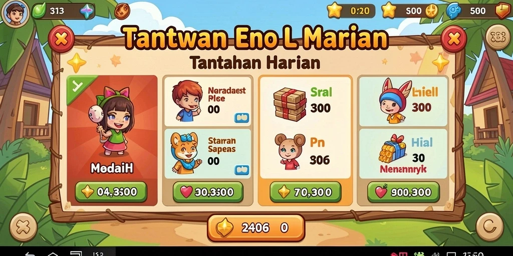 138alien - Karakter yang beragam dan unik.
