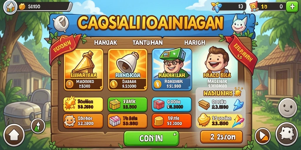 ollo4d - Berbagai karakter unik untuk dimainkan.